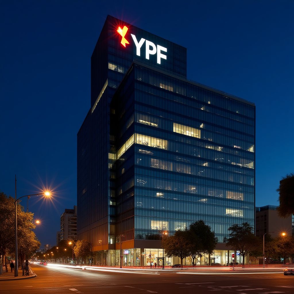 Sede central de YPF en Buenos Aires